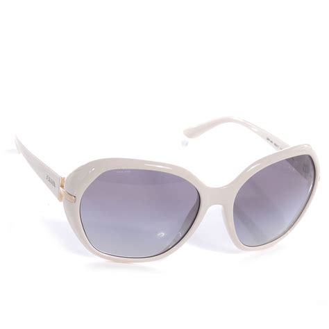 prada sunglasses white side